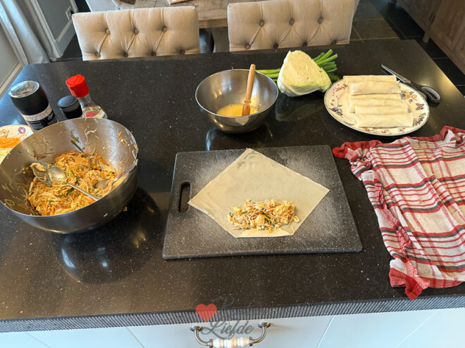 Vietnamese loempia’s (vega)