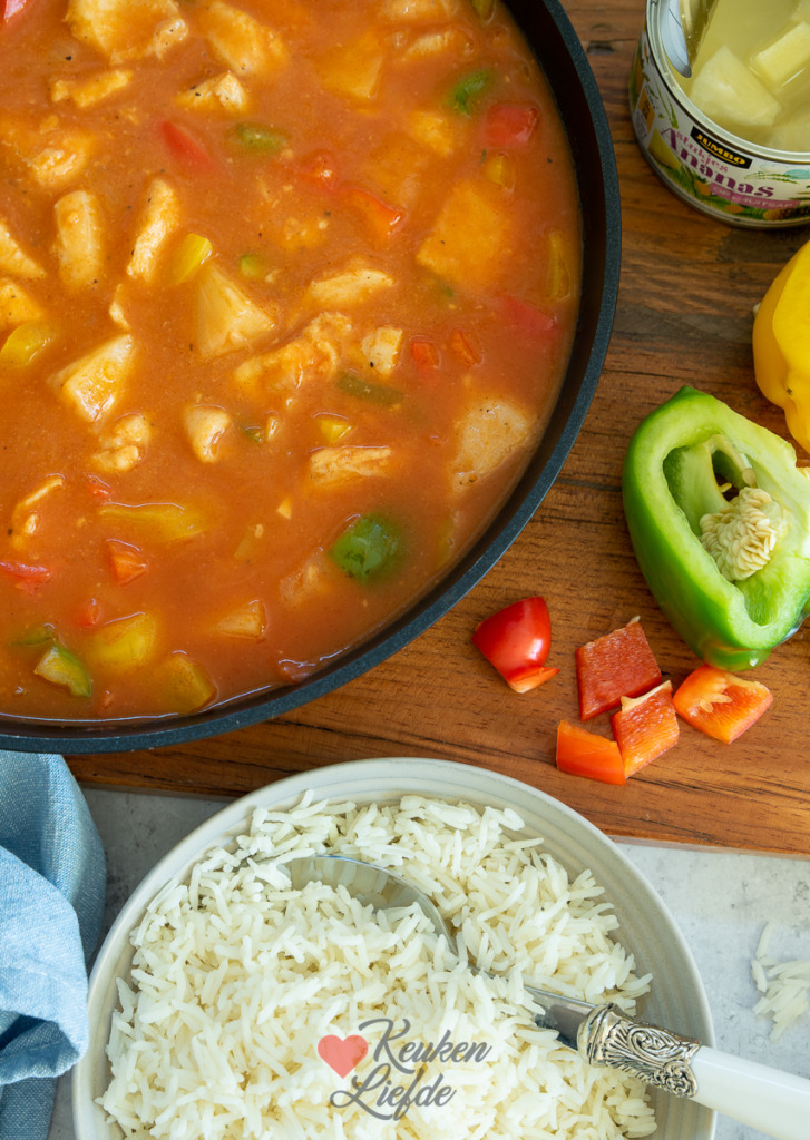 Vis in zoetzure saus Vis in zoetzure saus