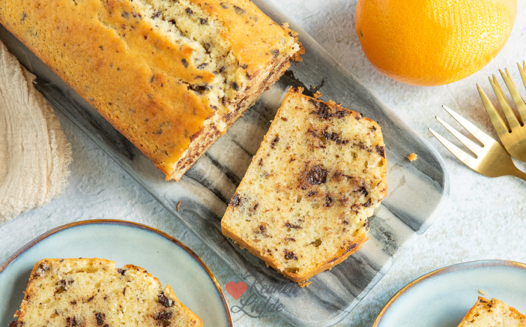 Yoghurt stracciatella sinaasappel cake