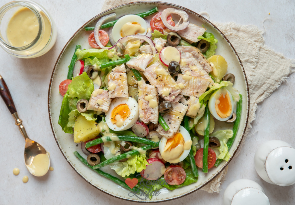 Salade met tonijn en krieltjes