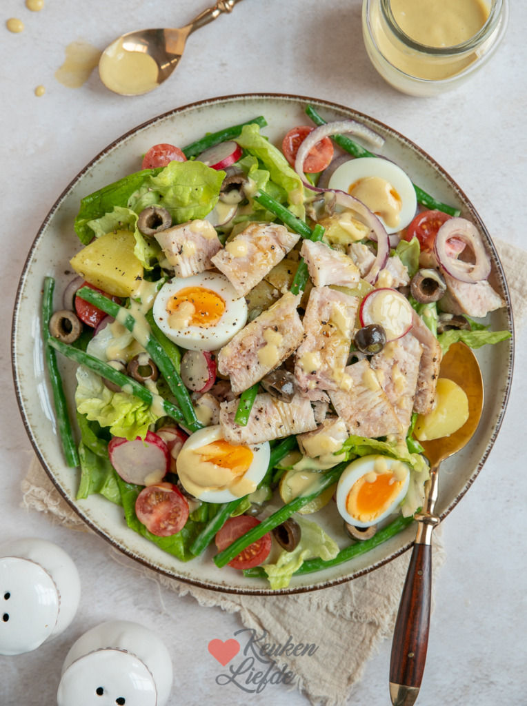 Salade met tonijn en krieltjes Salade met tonijn en krieltjes