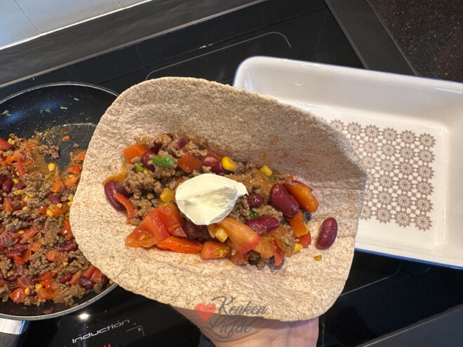 Mexicaanse burrito's
