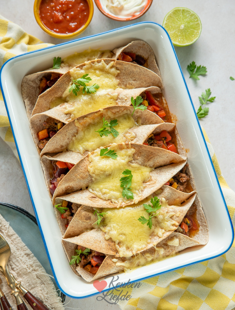 Mexicaanse burrito's Mexicaanse burrito's