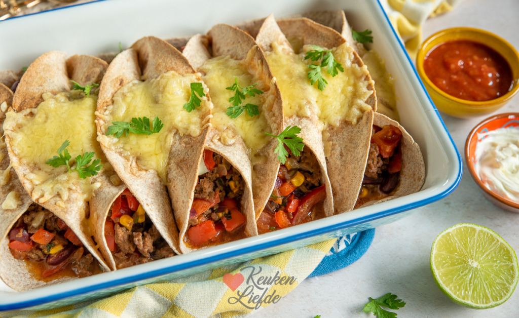 Mexicaanse burrito's Mexicaanse burrito's