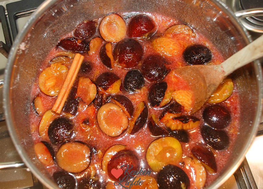 Pruimenjam met kaneel