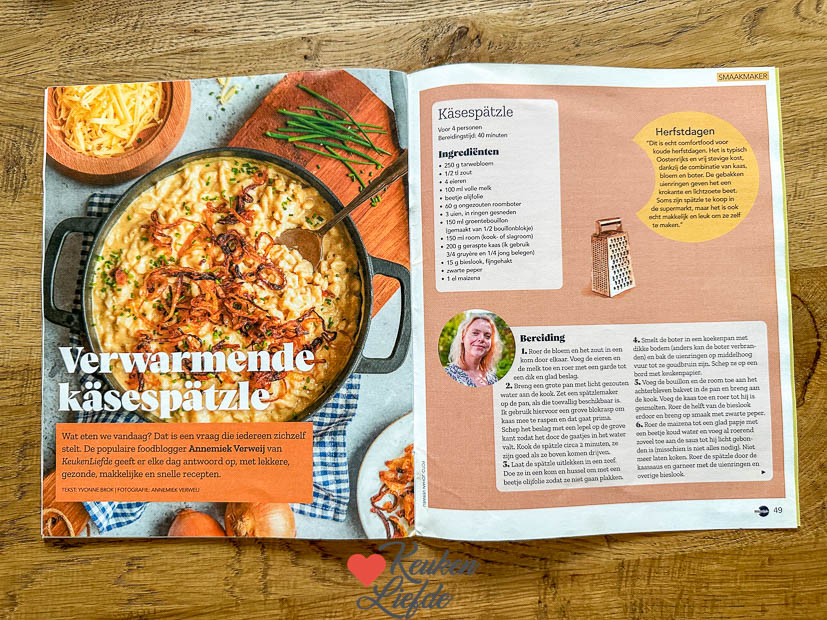 Een kijkje in de keuken week 36 2024