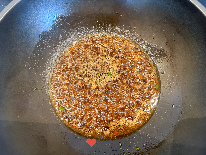 Surf en turf wokschotel