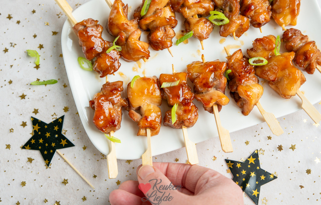 Mini kipspiesjes Mini kipspiesjes