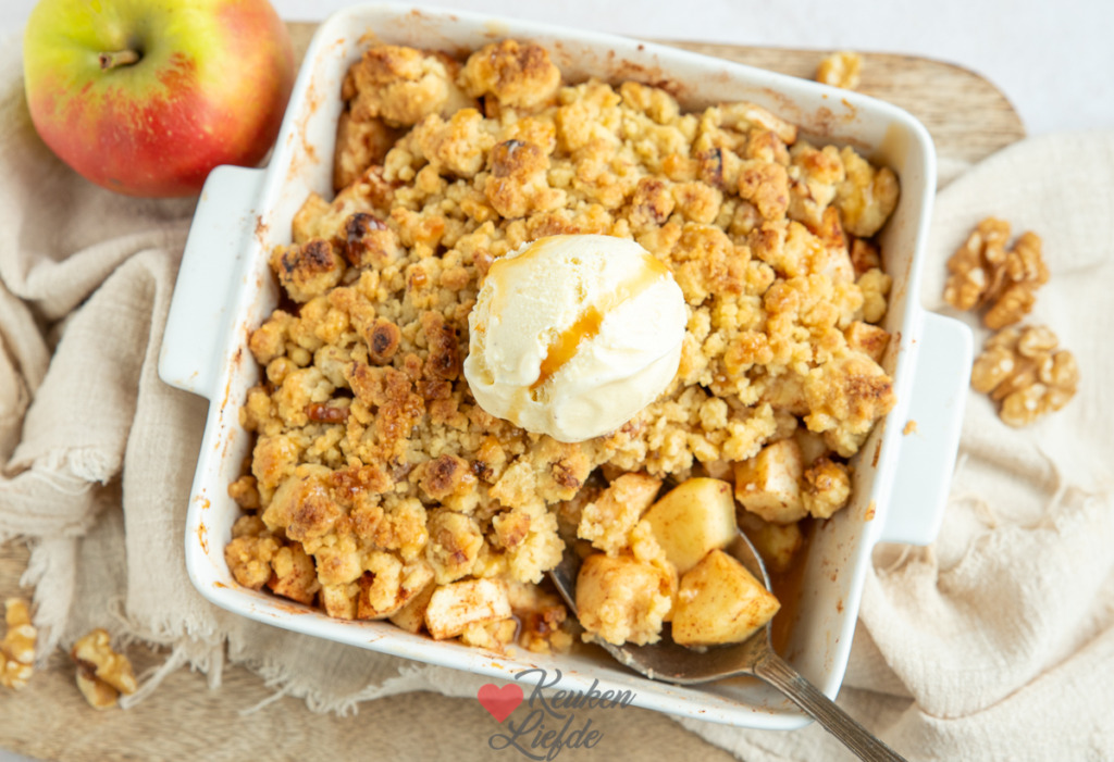 Appel crumble