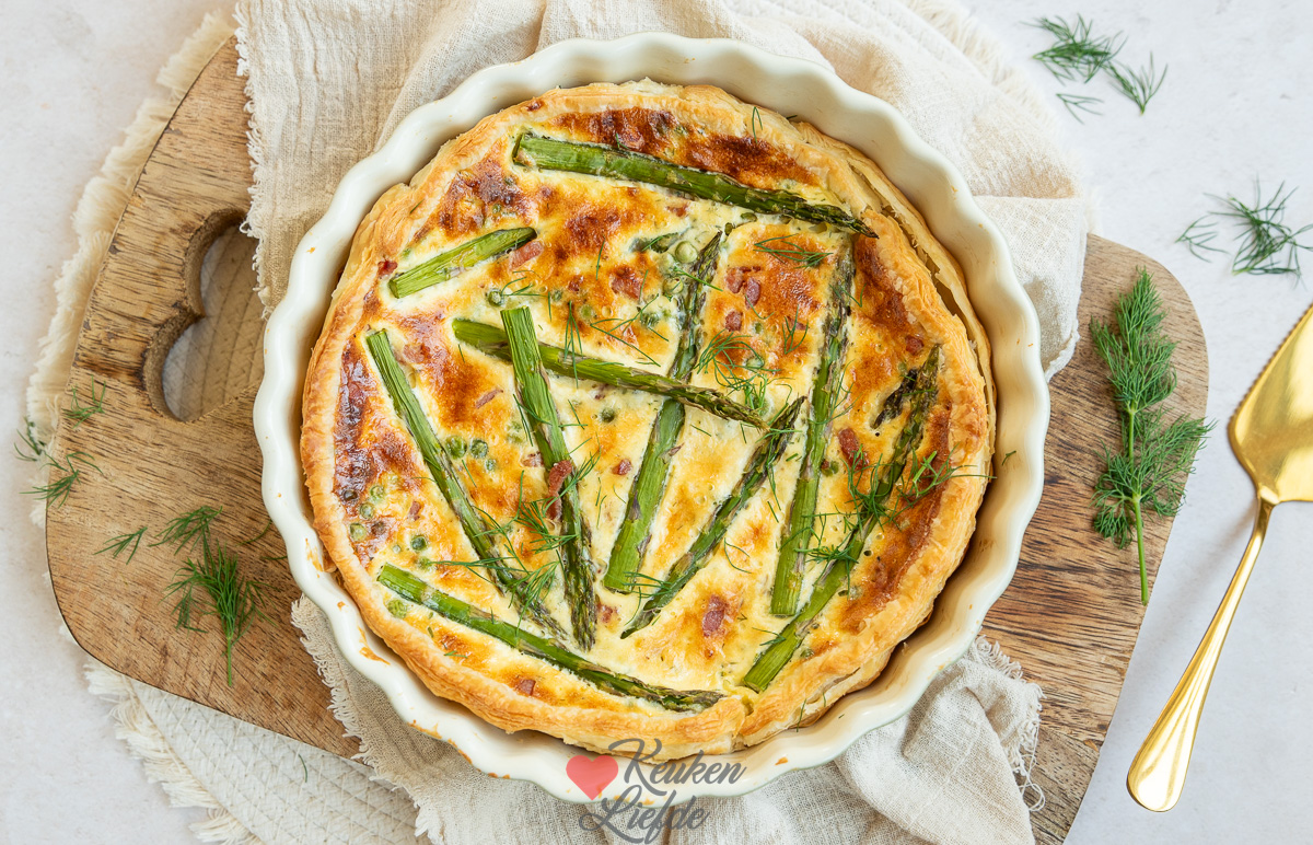 Quiche met asperges Quiche met asperges