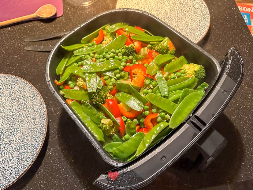 Gestoomde groente met rijst maken