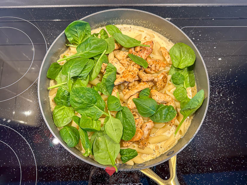 Marry me chicken pasta maken