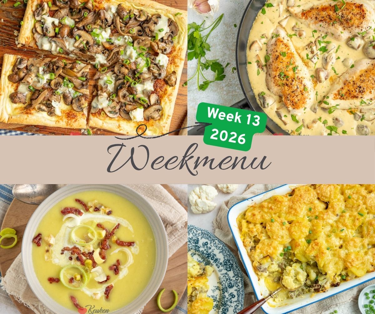Weekmenu week 13 2026